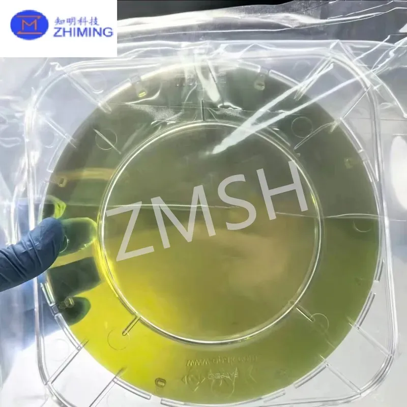 300mm (12-Inch) 4H-N / 6H-N SiC Single Crystal Silicon Carbide Wafer for Power & LED Devices - Image 2